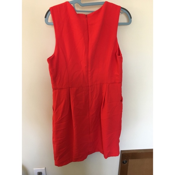 Coral Forever21 Dress with Pockets! - Picture 4 of 5